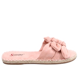 Rosa Damen-Pantoffeln LL-119 Rosa
