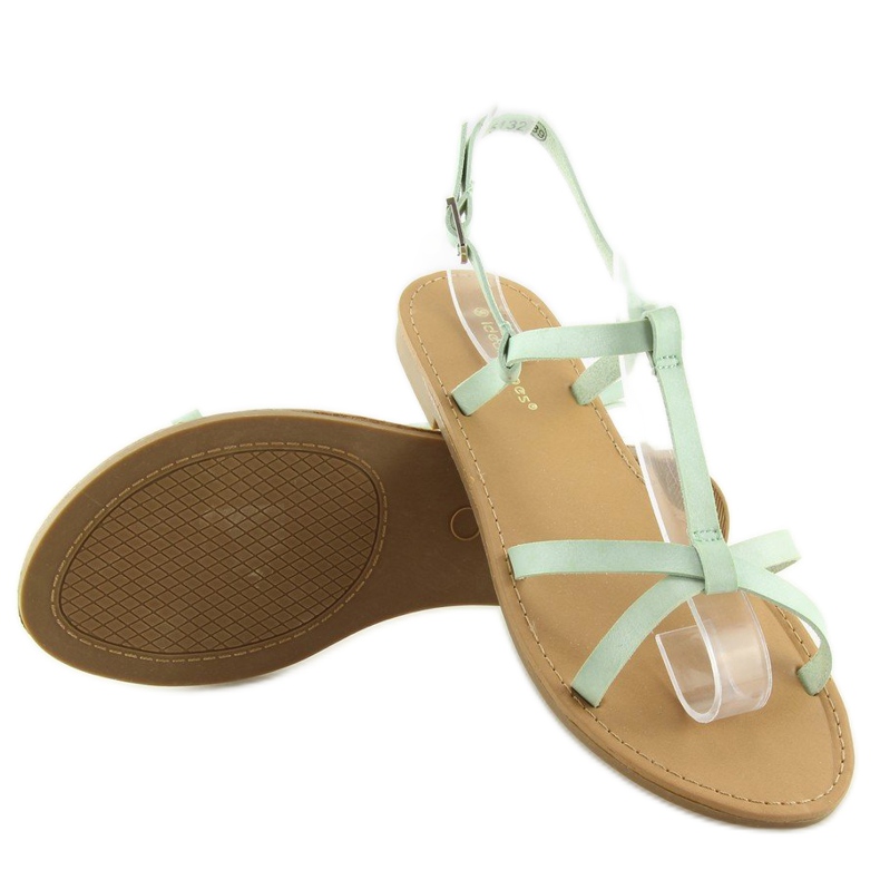 Fluoreszierende Sandalen Hit Summer Mint 5132 Green grün