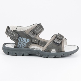 Hasby Jugendsandalen grau