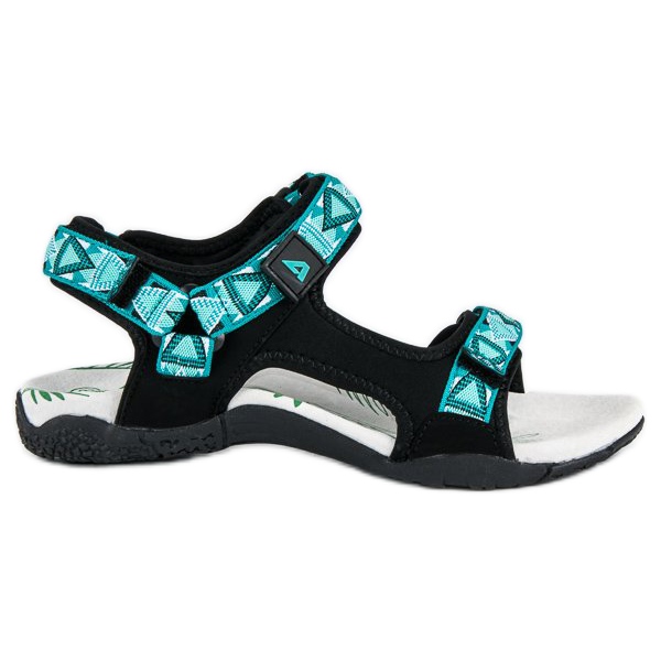 American Club Sportsandalen für den Sommer schwarz blau