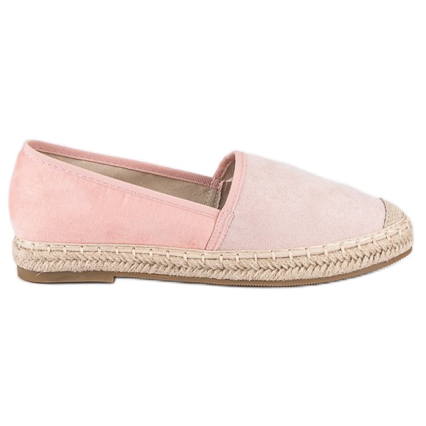 Erynn Espadrilles aus Wildleder rosa