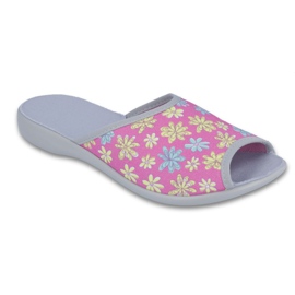 Befado Damenschuhe pu c 254D091 blau gelb rosa