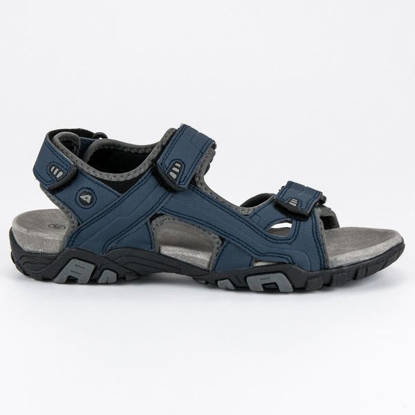 American Club Navy amerikanische Sandalen blau