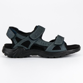 American Club Amerikanische Sandalen der Männer blau