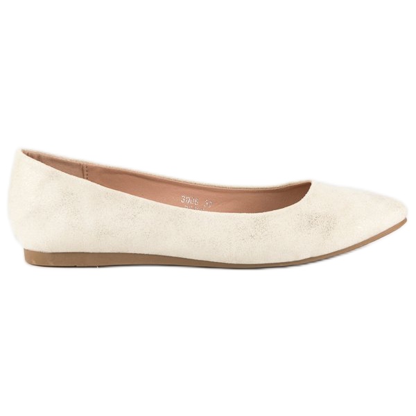 Nio Nio Ballerinas aus Wildleder braun