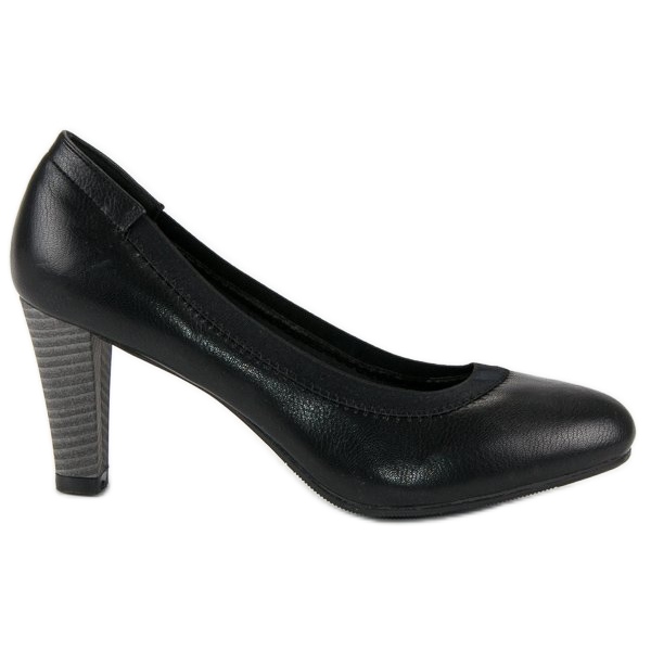 Schwarze Vinceza-Pumps
