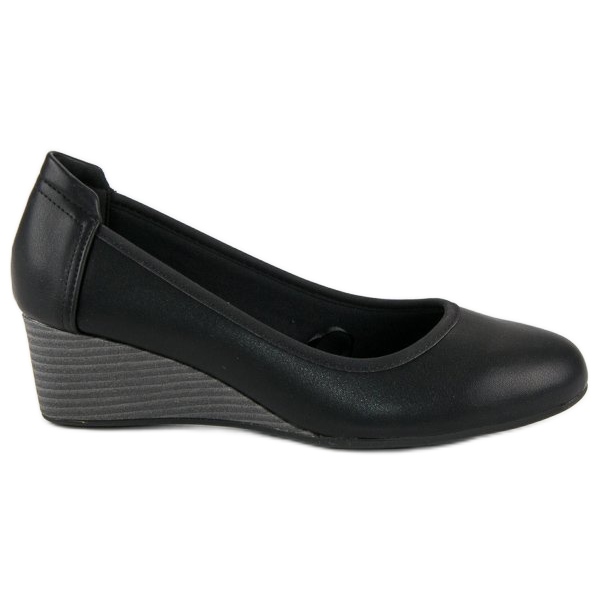 Pumps am VINCEZA Keil schwarz