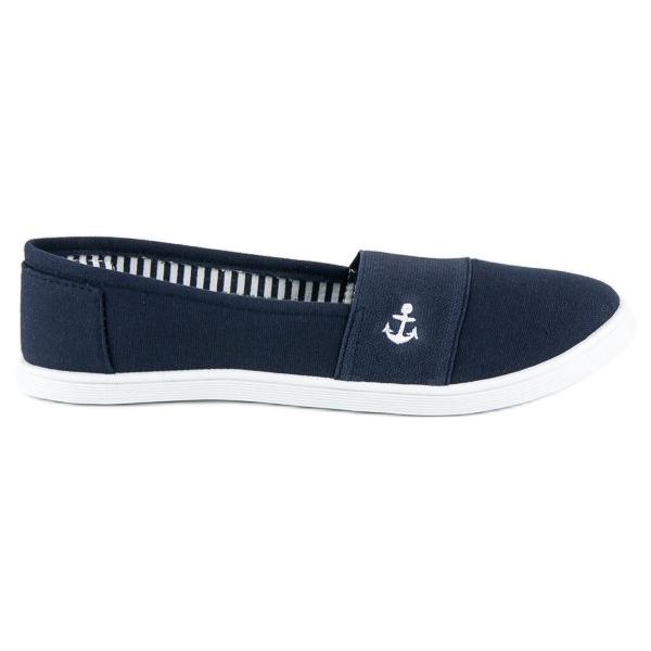 McKey Marineblaue Slip-On-Sneakers
