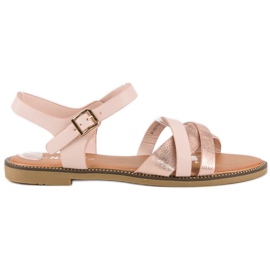 Nio Nio Klassische rosa Sandalen