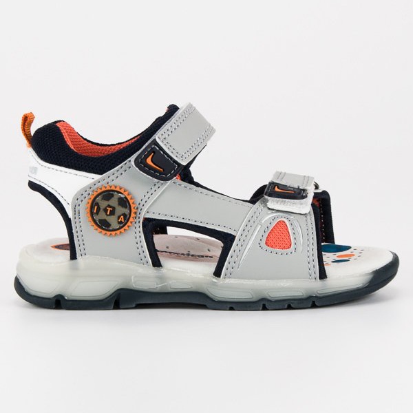 American Club Sandalen für einen Jungen grau