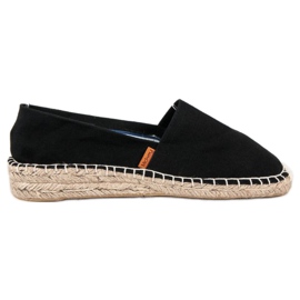 McKey Bequeme schwarze Espadrilles