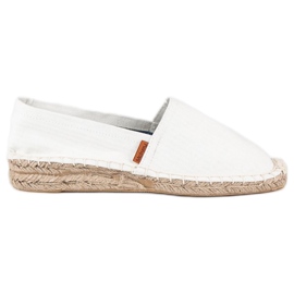 McKey Bequeme weiße Espadrilles