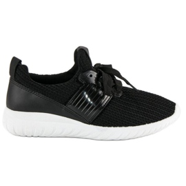 Textile Sportschuhe schwarz