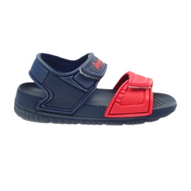 American Club Amerikanische Sandalen Kinderwasserschuhe rot marineblau
