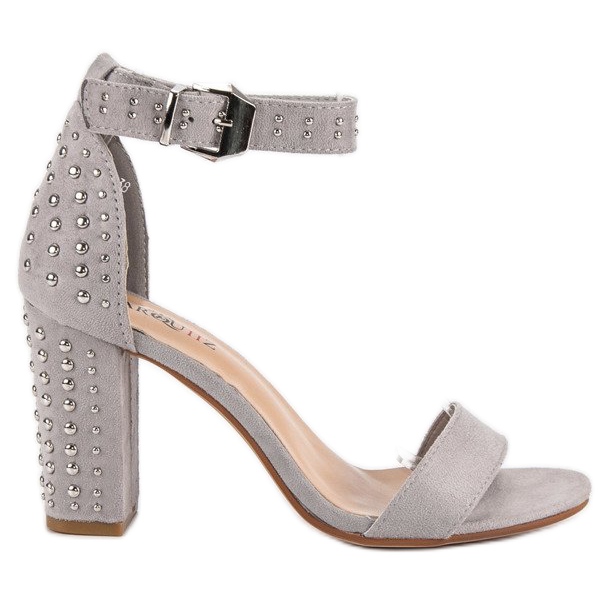 Marquiz Graue Damensandalen