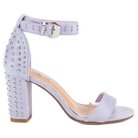 Marquiz Lila Sandalen für Damen violett