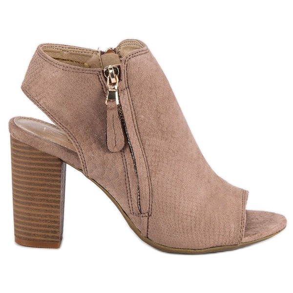 Filippo Beige Sandalen mit Obermaterial