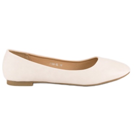 SDS Beigefarbene Ballerinas