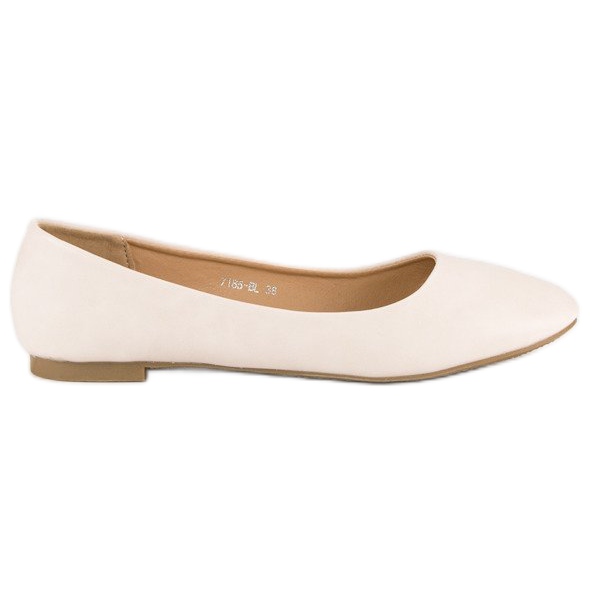 SDS Beigefarbene Ballerinas