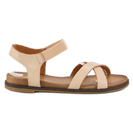 Nio Nio Beige Damensandalen