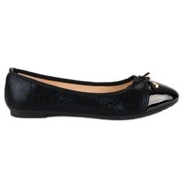 Diamantique Elegante Ballerinas schwarz