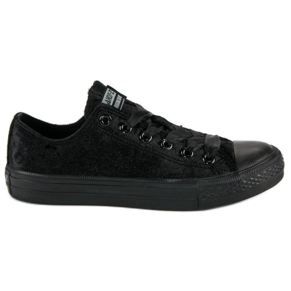 Andy Z Schwarze Velours-Turnschuhe