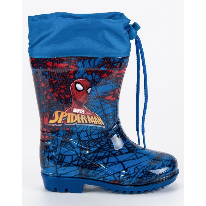 Galoschen mit SPIDER-MAN Abzieher blau