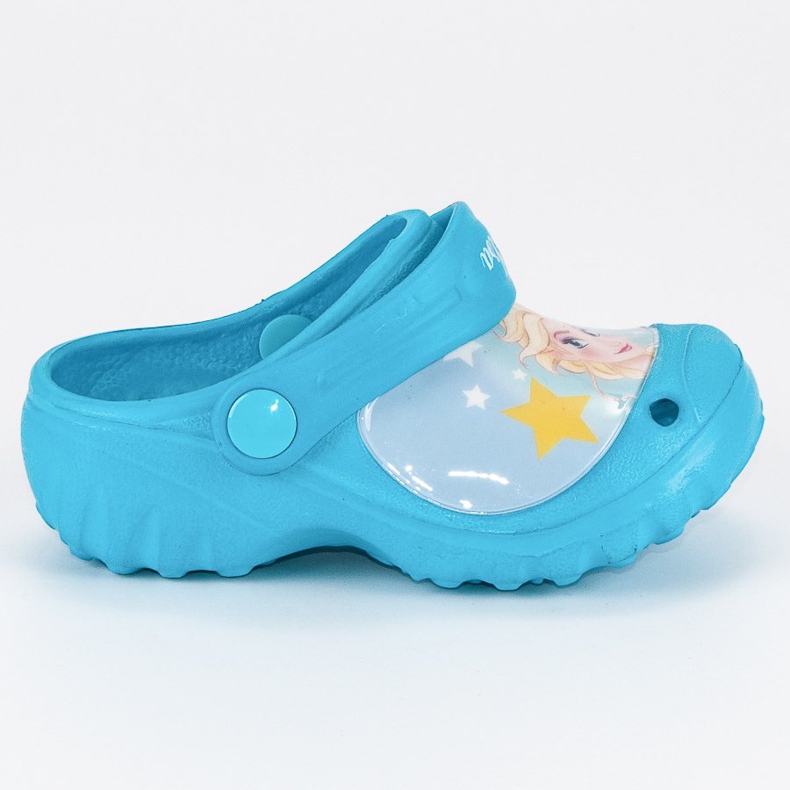 Gummischuhe im Land des Eises blau