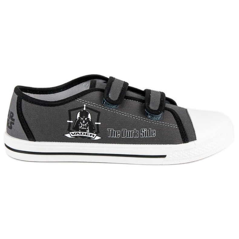 Star Wars Turnschuhe mit Klettverschluss grau
