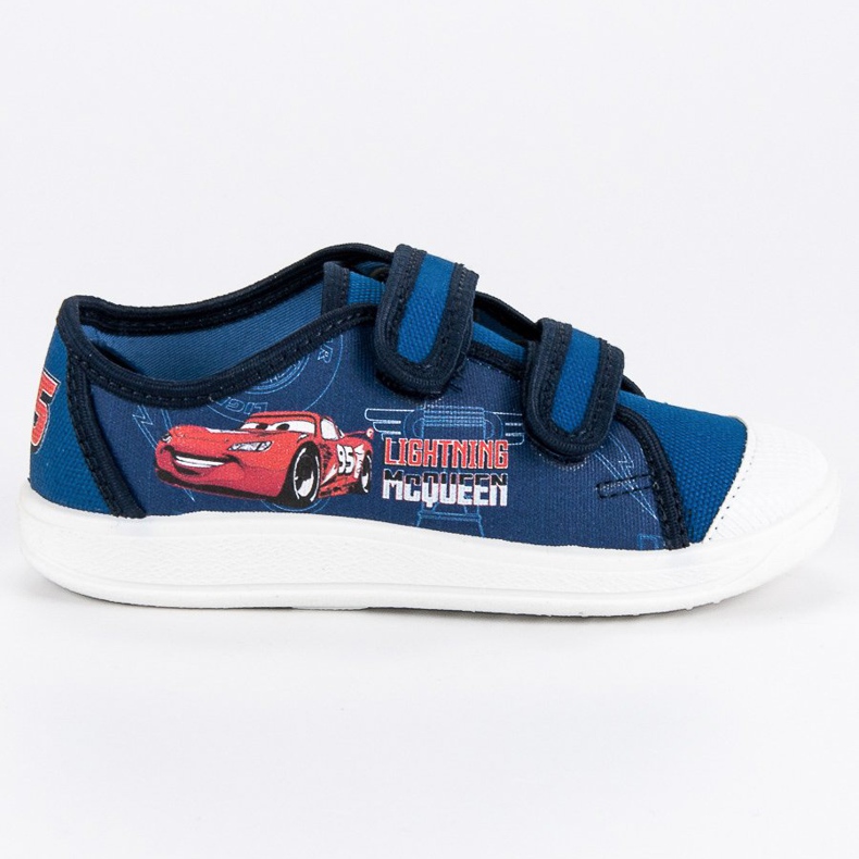 Sneakers Auto Klettverschluss blau