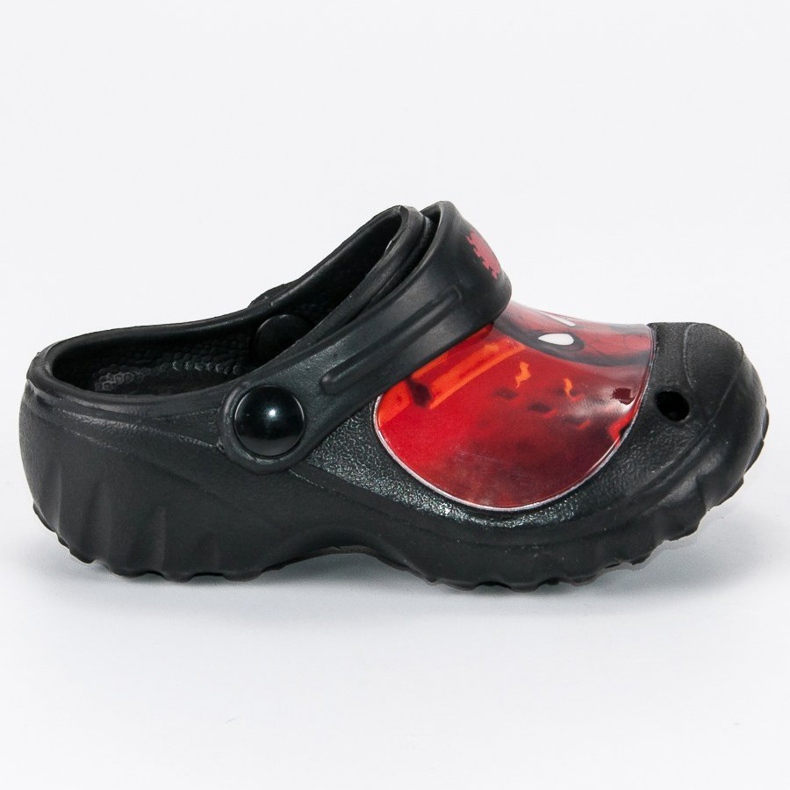 Gummi-Hausschuhe SPIDER-MAN schwarz