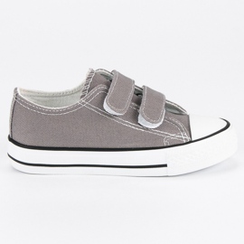 Kletterturnschuhe für Kinder grau