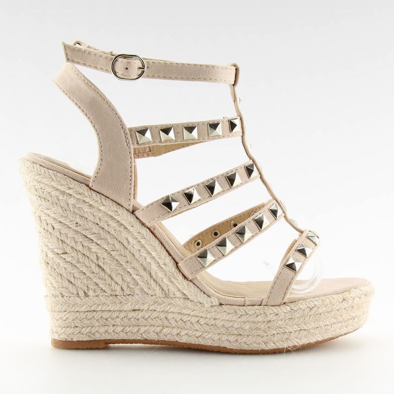 Espadrilles auf Wedges beige 9529 beige