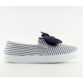 Weiße Seemannjacken B860 weiß marineblau