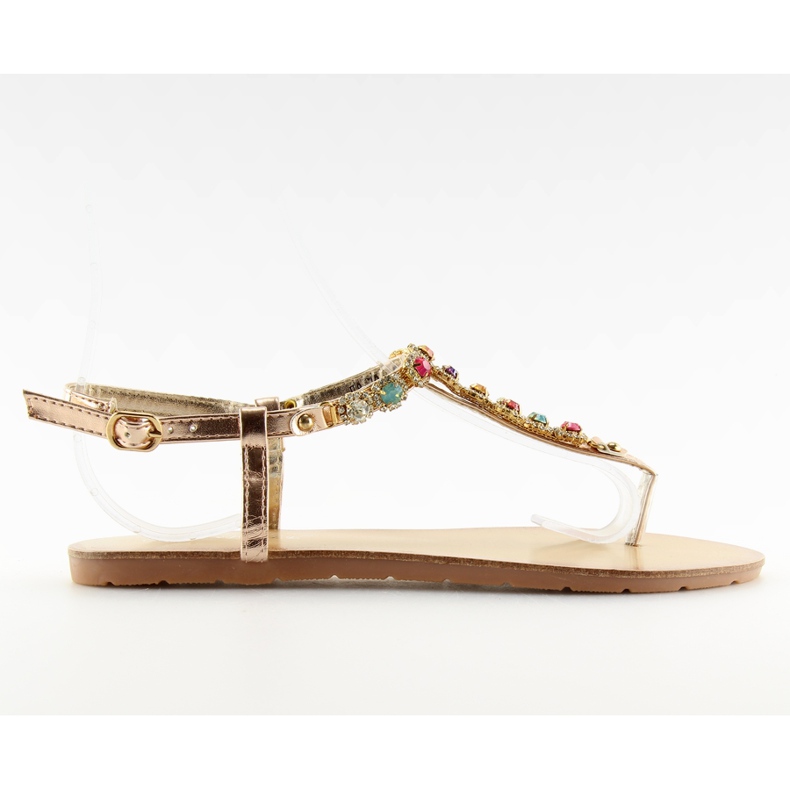 Rosa H8-70 Champagner-Flip-Flops