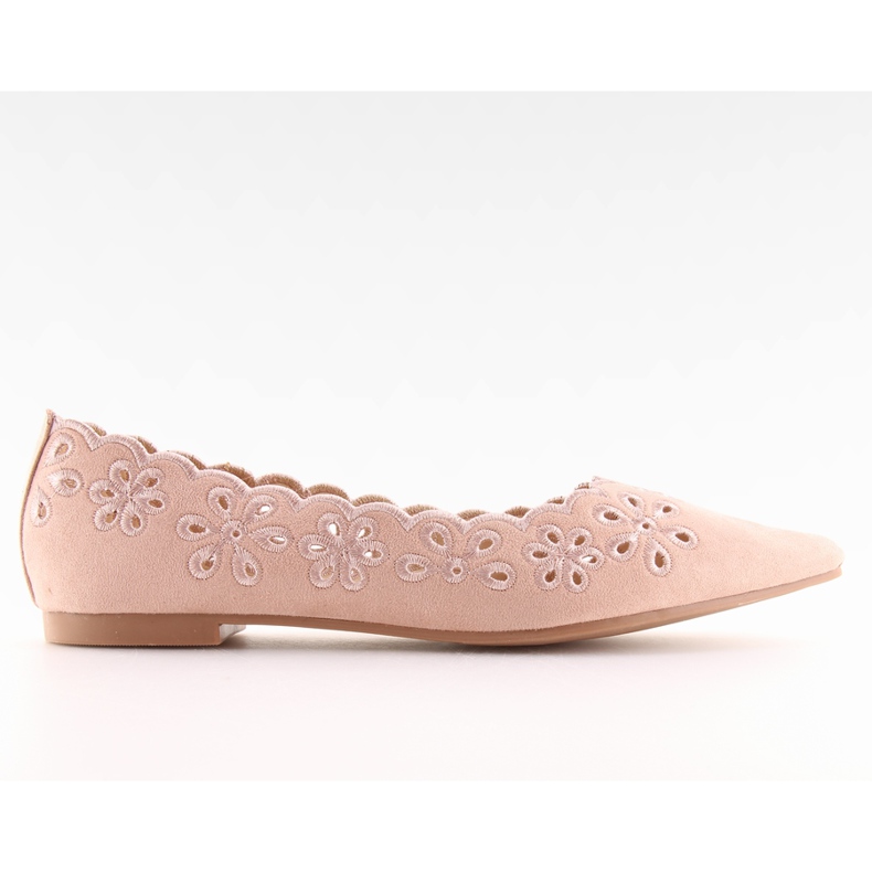 Ballerinas mit rosa Lochmuster IT-29 Pink