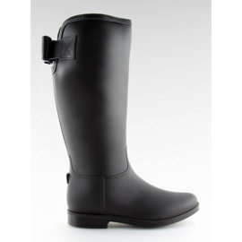 Schwarze Damenstiefel D58 schwarz