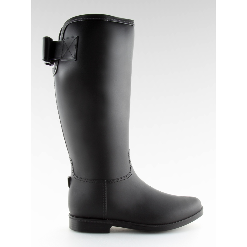 Schwarze Damenstiefel D58 schwarz