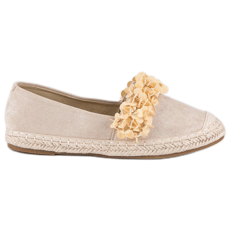 VICES Wildleder-Espadrilles braun