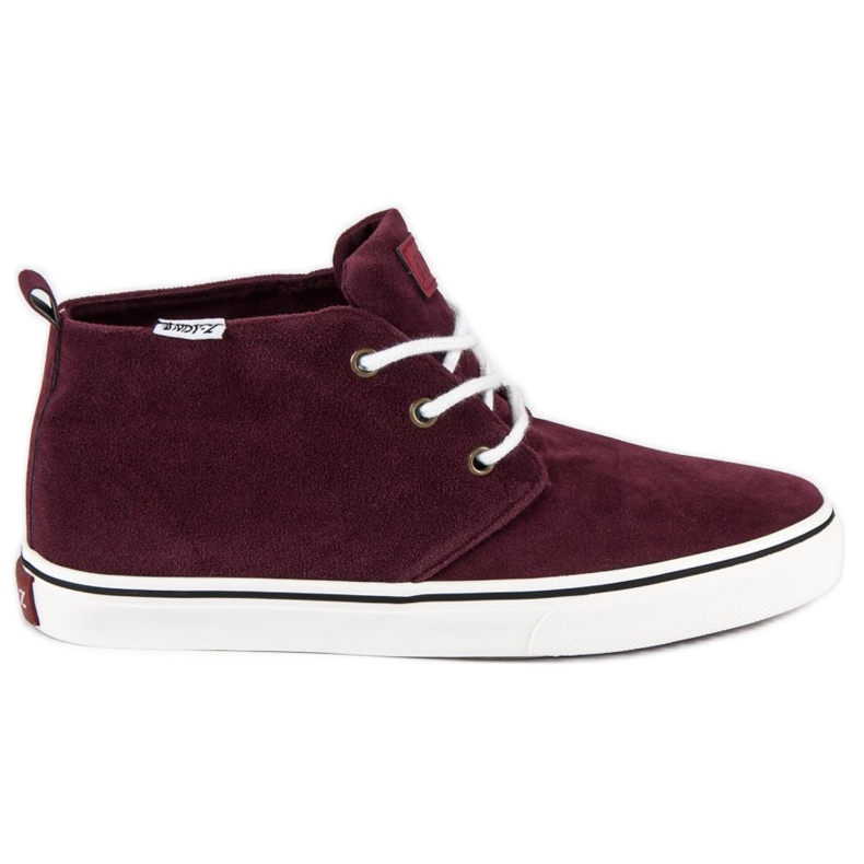 Andy Z Knöchelturnschuhe aus Wildleder rot