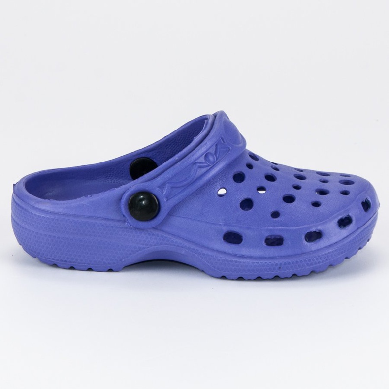 Lila Gummi-Flip-Flops violett