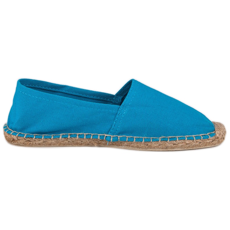 Blaue Espadrilles