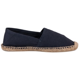 Marineblaue Espadrilles