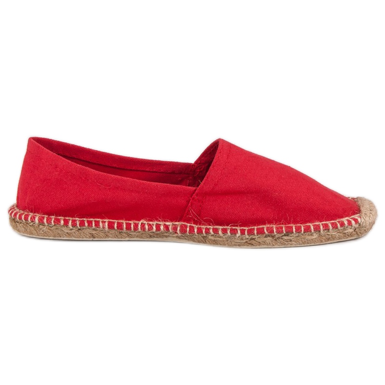 Rote Espadrilles