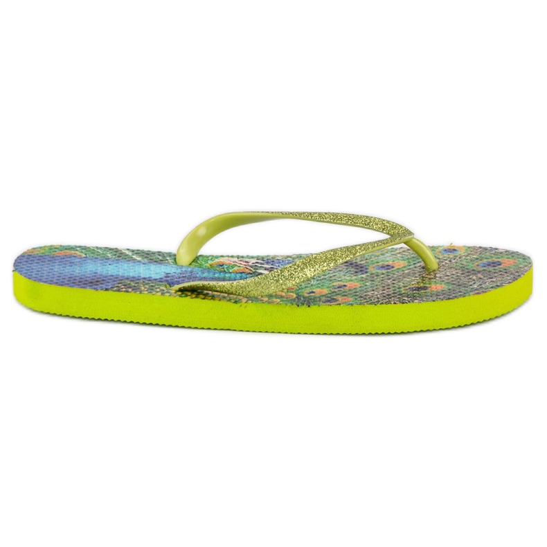 Grüne Flipflops