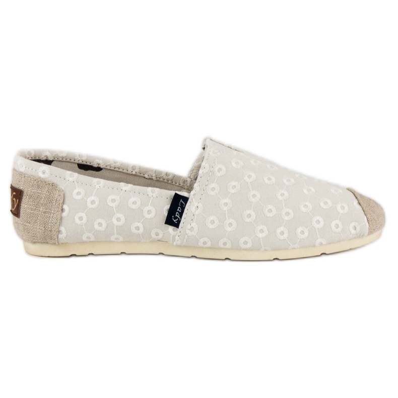 L. Day Beige Slipons