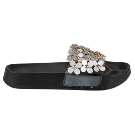 Vices Stylische Pantoffeln von Meliski Vice grau