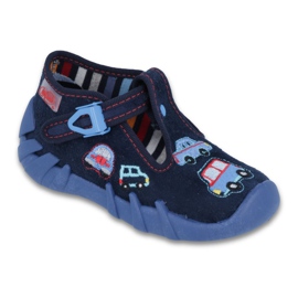 Befado Kinderschuhe 110P213 marineblau