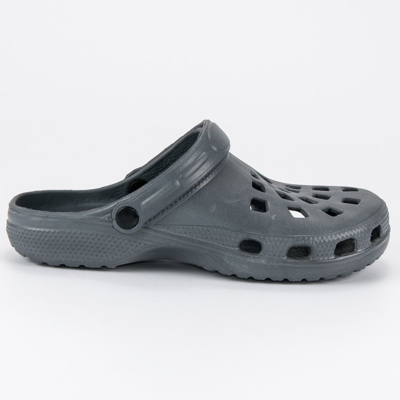 Graue Herrenhausschuhe