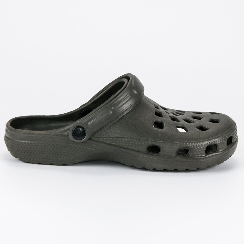 Dunkelgrüne Herrenhausschuhe